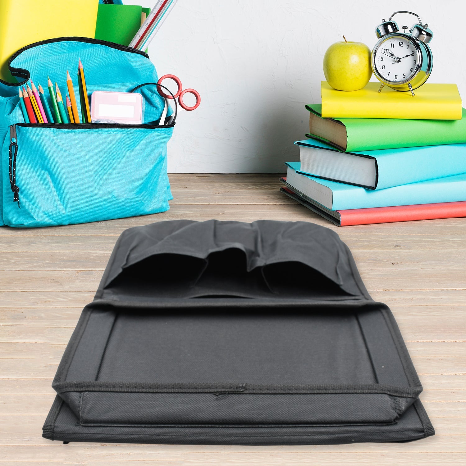 8164 Sofa Arm Rest Hanging Storage Bag, Storage Bag for Sofa Ideal for Sorting Magazines iPad Books (Black) 8164 Sofa Arm Rest Hanging Storage Bag, Storage Bag for Sofa Ideal for Sorting Magazines iPad Books (Black)